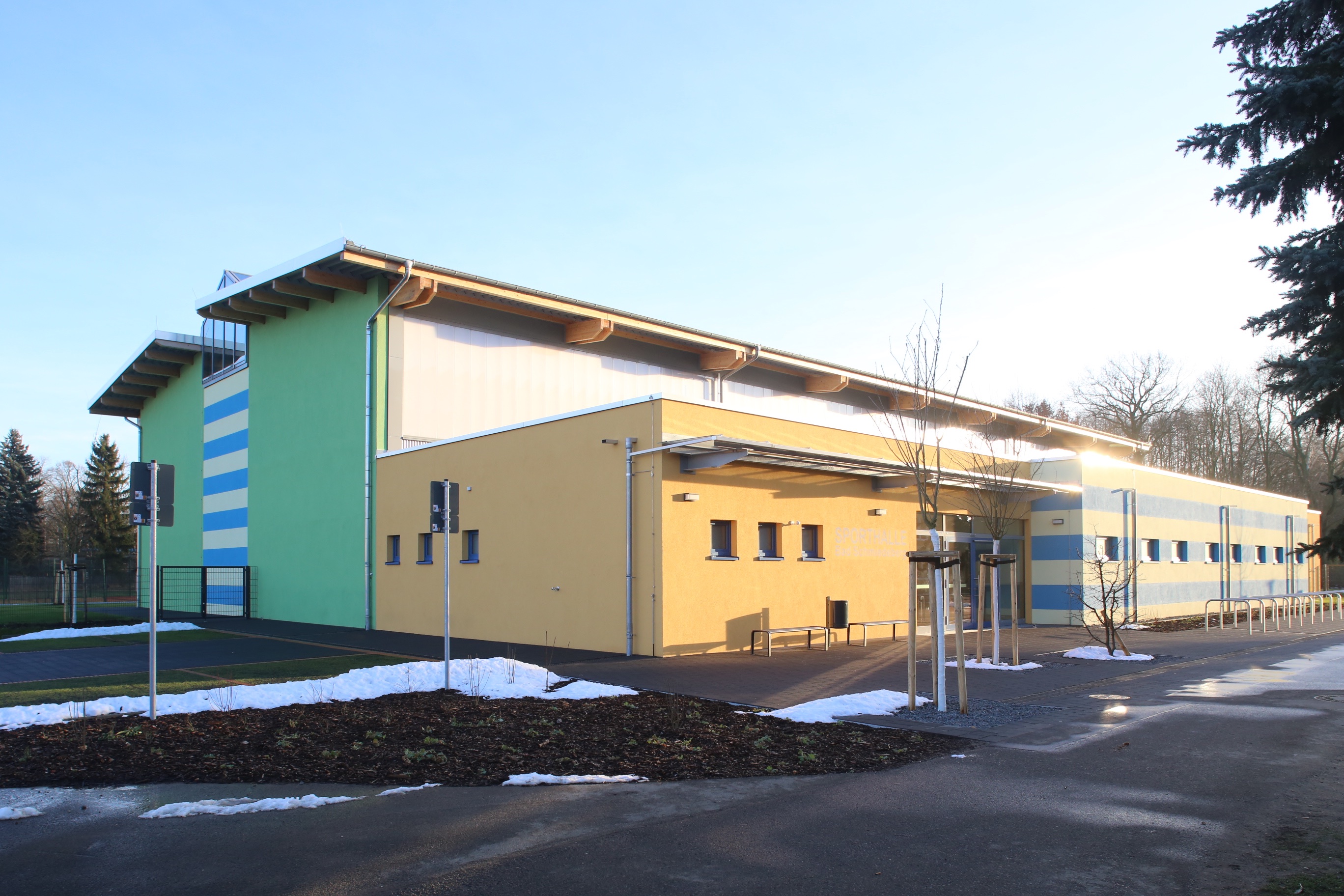 Zweifeldsporthalle Bad Schmiedeberg - bc